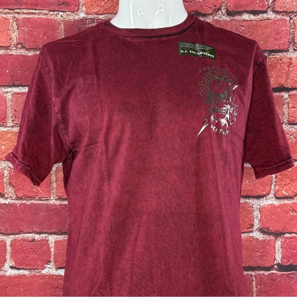 Affliction Freedom Defender Men's Short Sleeve Graphic T-shirt -Size: XL - NWT - Picture 2 of 11